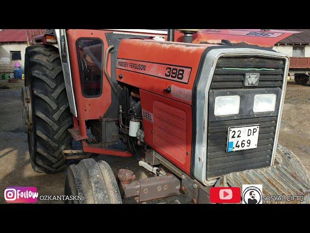 O bir efsane. Massey Ferguson 398 incelemesi. - SOSYAL ÇİFTÇİ