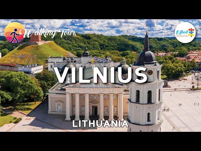 Unseen Vilnius / Lithuania - | A Walking Tour of Hidden Spots | Travel Vlog | Europe Travel