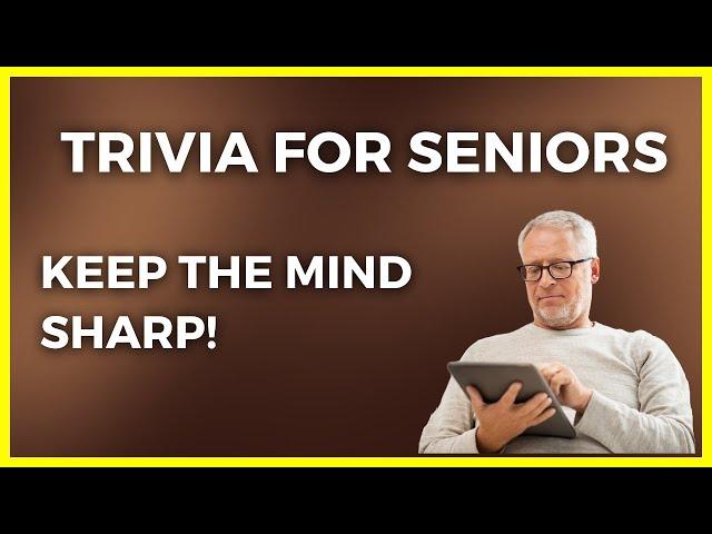 General knowledge Quiz For Seniors - Do You Remember This From The Past?