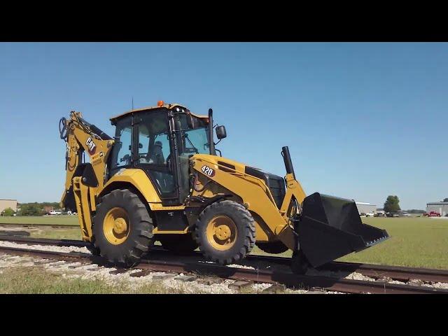 DYMAX Rail Rider S-BL Series Railgear for Backhoe Loaders