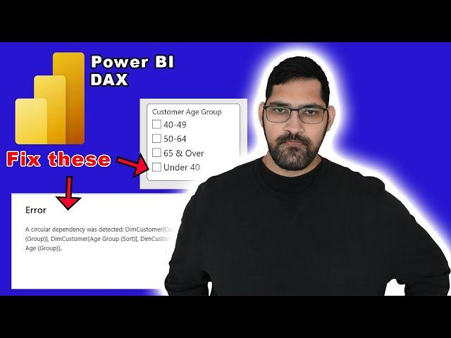 Sorting Gone WRONG? Resolve Circular Dependencies | Power BI Tutorial for Beginners