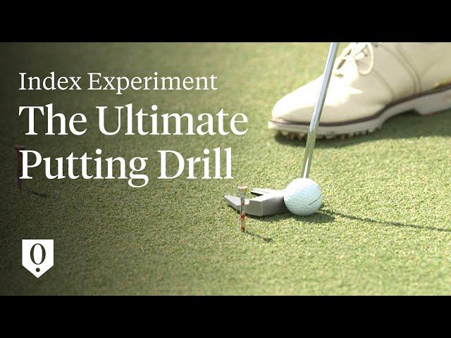 Short Game Chef's Go-To Putting Drill | The Index Experiment | The Golfer's Journal