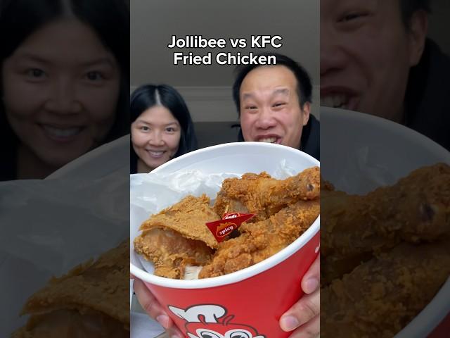 Jollibee vs KFC Fried Chicken