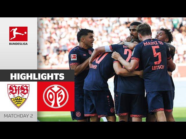 Mainz With Last-Minute-Equalizer! | Stuttgart - Mainz 05 3-3 | Highlights | Matchday 2 – Bundesliga