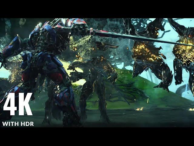 Megatron vs Optimus Prime | Transformers 5 | Climax Fight Scene Clip | UHD 4K with HDR Enhanced |