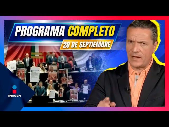 Noticias con Francisco Zea | Programa completo 20 de septiembre de 2024