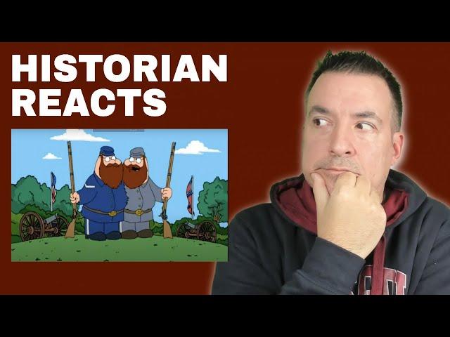 FAMILY GUY History Jokes - Historian Reacts