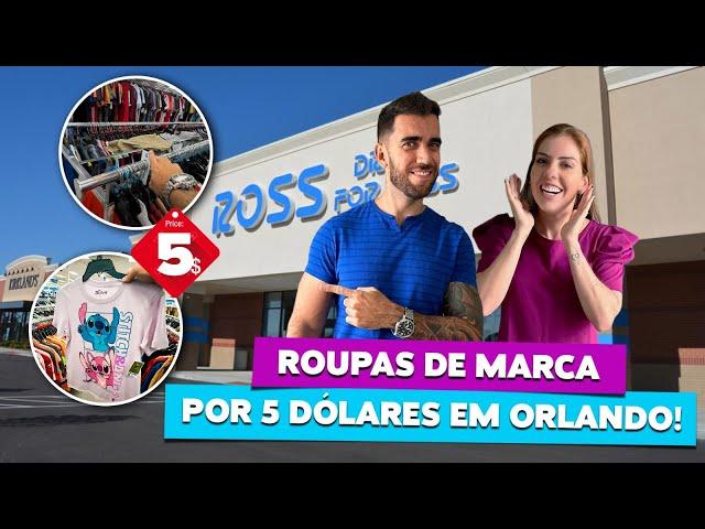 Onde encontrar roupas de marca por 5 dólares em Orlando! Bolsas e perfumes muito baratos!