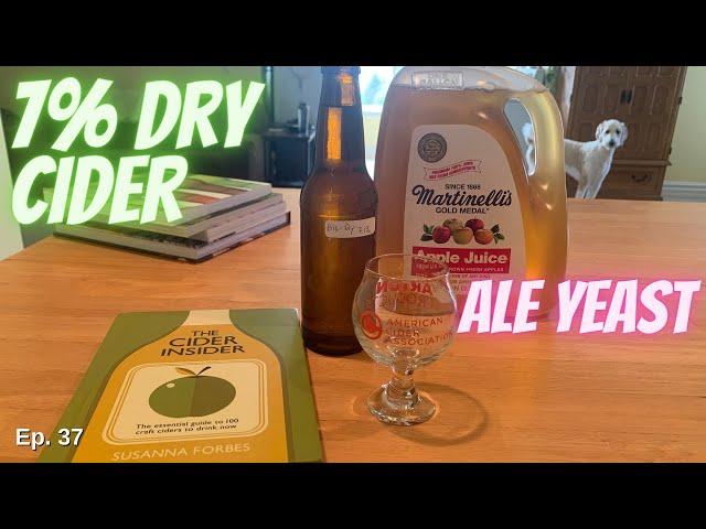 Hard Cider made with Martinelli's Apple Juice + Nottingham Ale Yeast