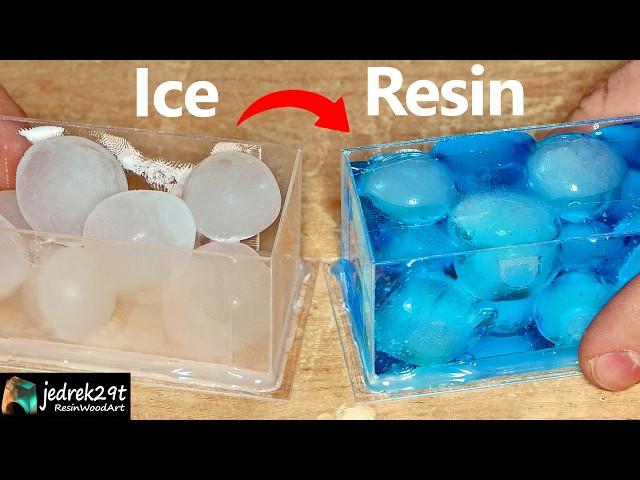 Ice Resin. Cast Ice in Epoxy Resin. Will it work?