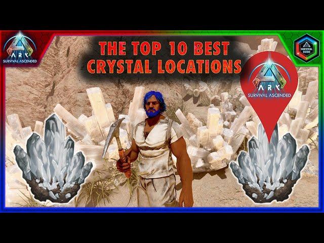 The Top 10 Best Crystal Locations in Ark Survival Ascended The Island Map