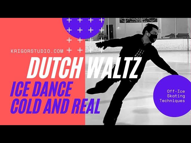 Ice Dance: Dutch Waltz - Off-Ice Skating Techniques