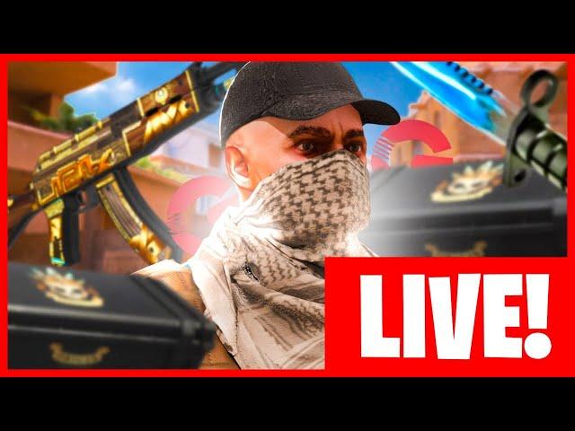 AO VIVO  | PROMOCODE + KARAMBIT GOLD e FARMANDO MUITO NA GGSTANDOFF | STANDOFF2