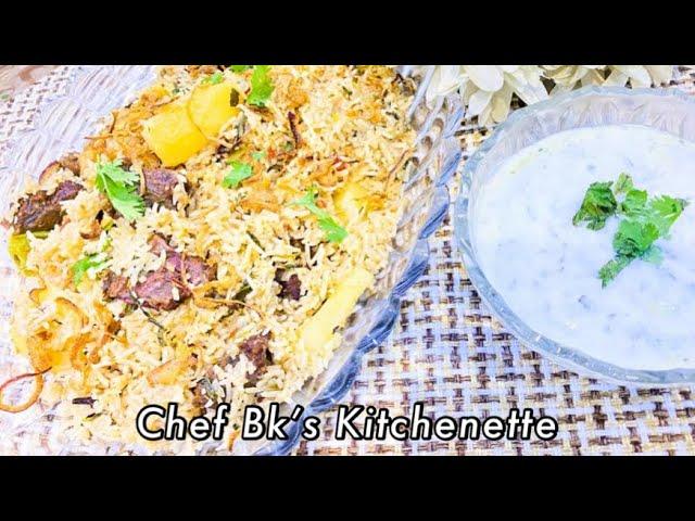 Sindhi Beef Pulao by Chef Bk’s kitchenette