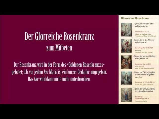 Der Glorreiche Rosenkranz