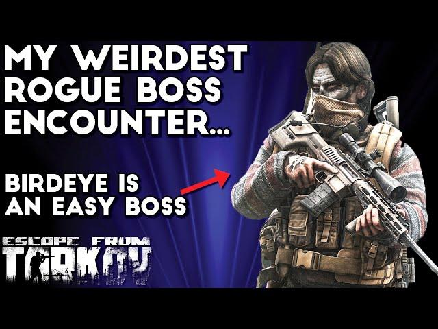 My Weirdest Rogue Boss Encounter... | Escape From Tarkov