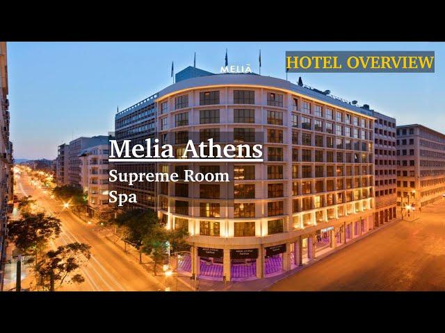 Explore Melia Athens Hotel | Supreme Room Tour + Spa & Hammam