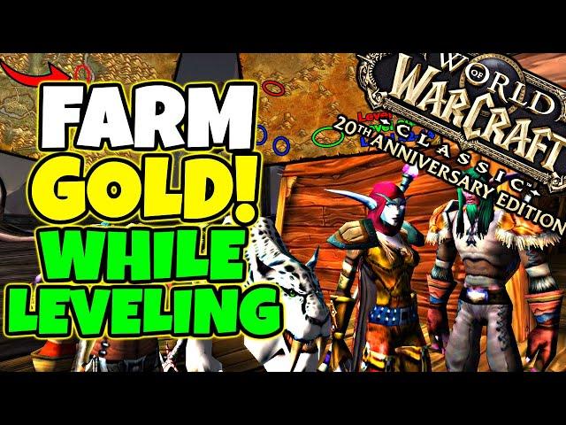 Farm Gold While Leveling in FRESH Classic WoW (Fresh Classic WoW Servers 2024)