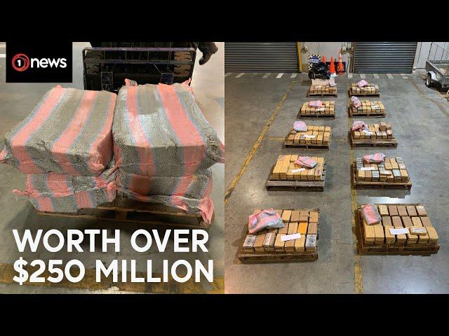 Police seize largest shipment of cocaine to ever reach NZ | 1News on TVNZ+