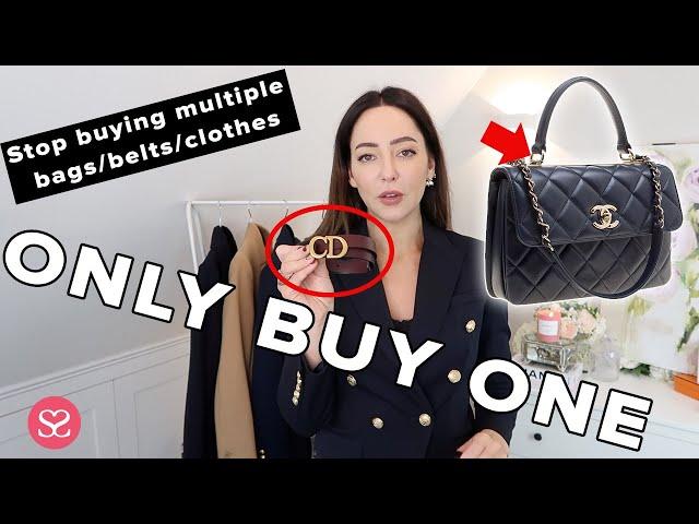 WHY YOU ONLY NEED ONE DESIGNER BAG, BELT, SHOES..... (Create a luxury capsule collection) & MAILTIME