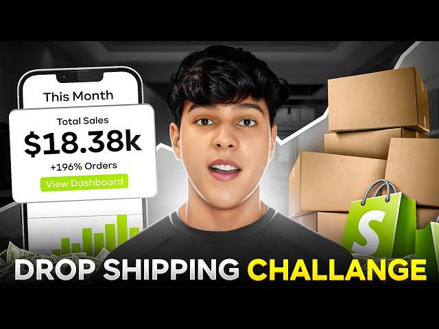 Zero to $5,000 in 7 Days Dropshipping Challenge (Live Results)