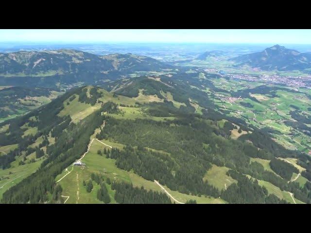 Rundumblick in etwa 2000 m Höhe am Weiherkopf (13.07.22)