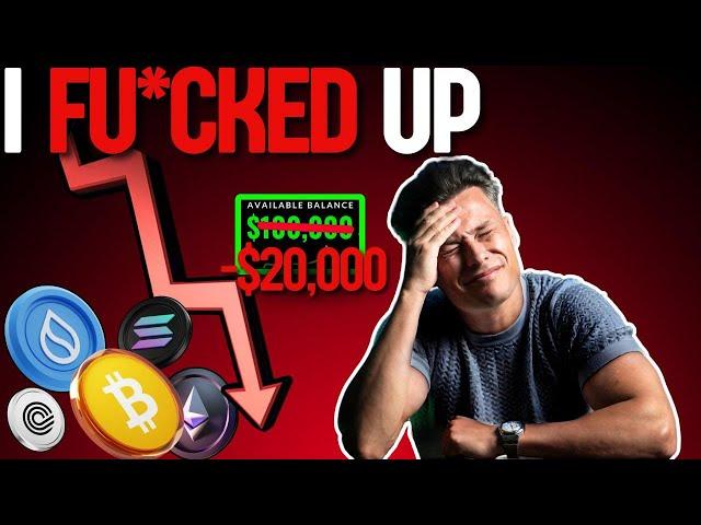 Crypto Pull Back? I Fu*cked This Up! Can We Expect More?!