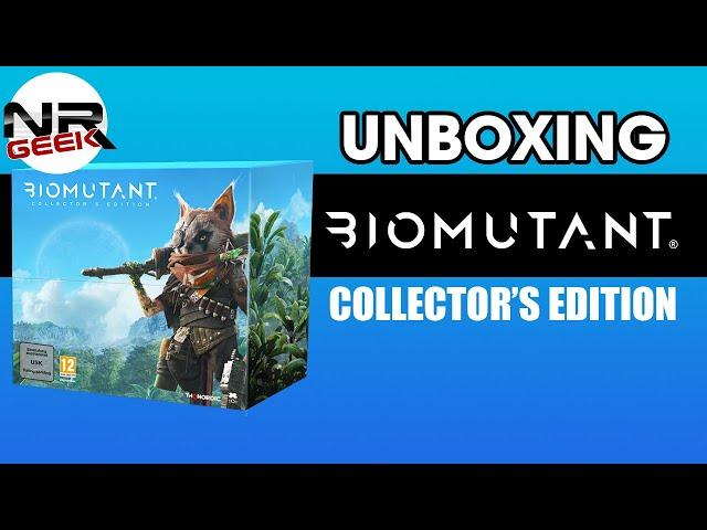 Biomutant Collector's Edition - Unboxing