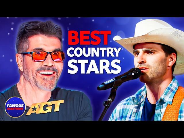 10 BEST Country Singers On America's Got Talent! 