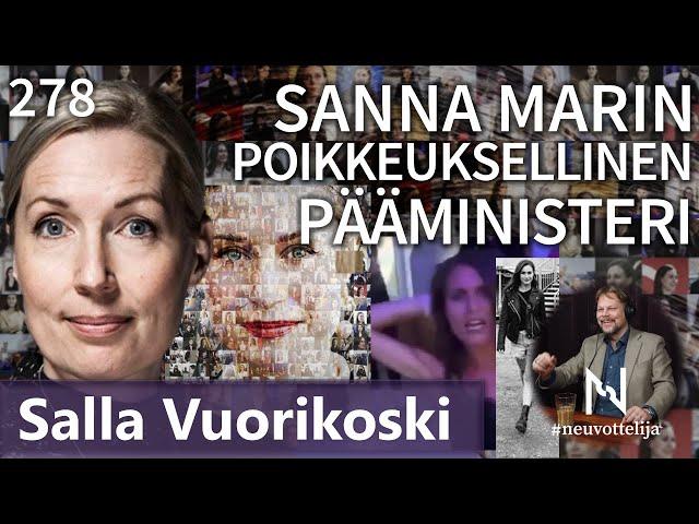 Sanna Marin Poikkeuksellinen pääministeri Salla Vuorikoski #neuvottelija 278