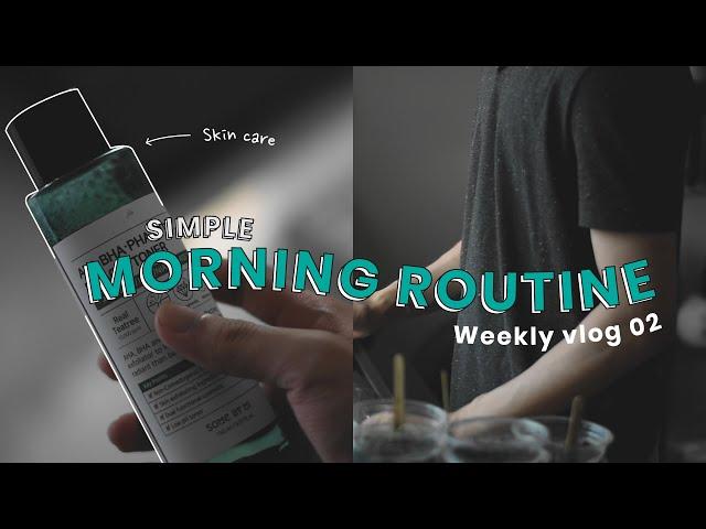 EASY MORNING ROUTINE | peaceful productive vlog