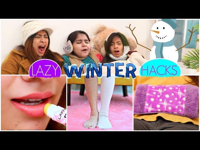 6 LAZY WINTER HACKS | #LifeSaving #Skincare #Beauty #Fun #Anaysa