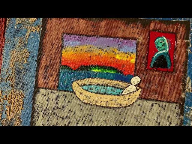 Tarik Mendes Art Studio Mixed Media on Net Screen Arte