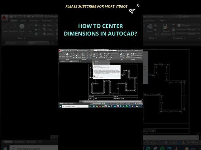 AUTOCAD SHORTS #SHORTS