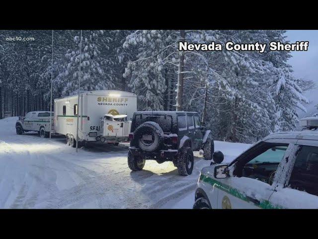 Nevada County Sheriff warns off-roaders to avoid high country as weekend snowstorm approaches