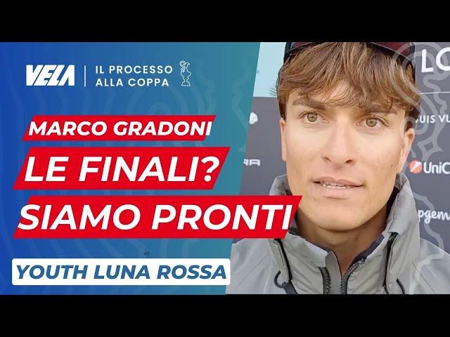 Parla Marco Gradoni, uno dei timonieri di Youth Luna Rossa, dopo la vittoria nelle qualificazioni