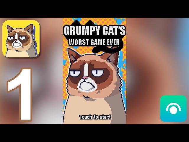 Grumpy Cat's Worst Game Ever - Gameplay Walkthrough Part 1 - Garden (iOS, Android)