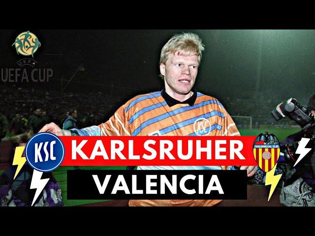 Karlsruher SC vs Valencia 7-0 All Goals & Highlights ( 1993 UEFA Cup )