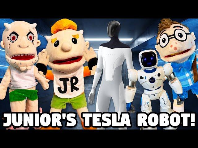 SML Parody: Junior's Tesla Robot!