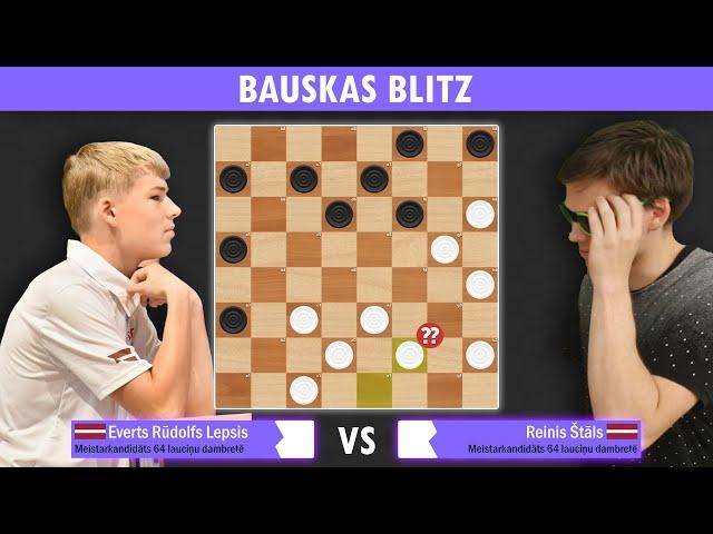 BAUSKAS BLITZ 1. MAČA ANALĪZE + Momenti no Rīgas Atklātā Čempionāta