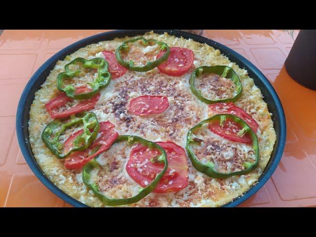 Potato Pizza. easy recipe for kids lunchbox.. by Kitchen with Ammara. lunch ideas for kids