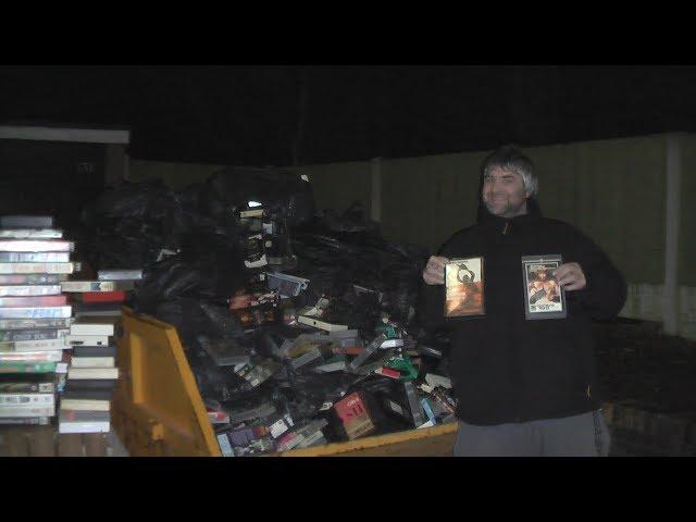 Skip Dumpster Diving Pre Cert VIDEO NASTIES Post Cert VHS Videos Ex Rental Carlisle UK