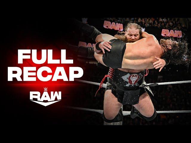 Full Raw highlights: Dec. 16, 2024