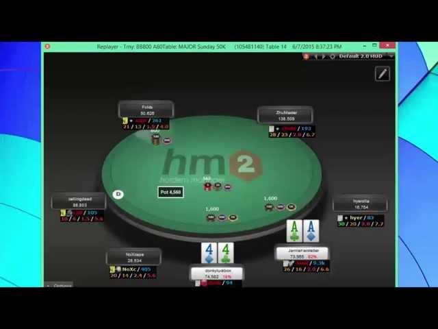 Jamie Kerstetter Party Poker 50K HH Review