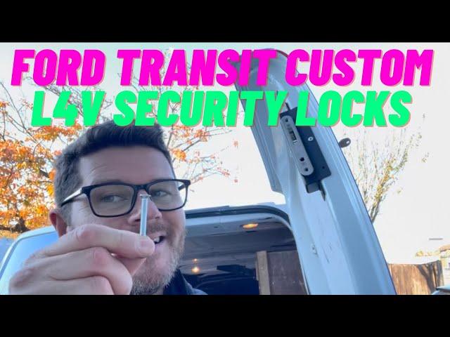 Ford Transit Custom Van Locks Fitted - Locks4Vans | L4V - Locksmith