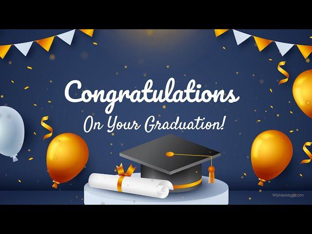 Congratulations On Your Graduation | Wishes, Messages and Quotes || WishesMsg.com