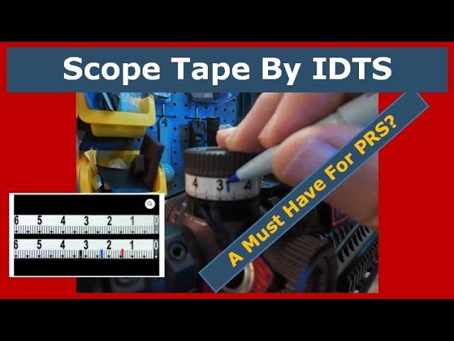 IDTS dryfire tape - A must have for PRS