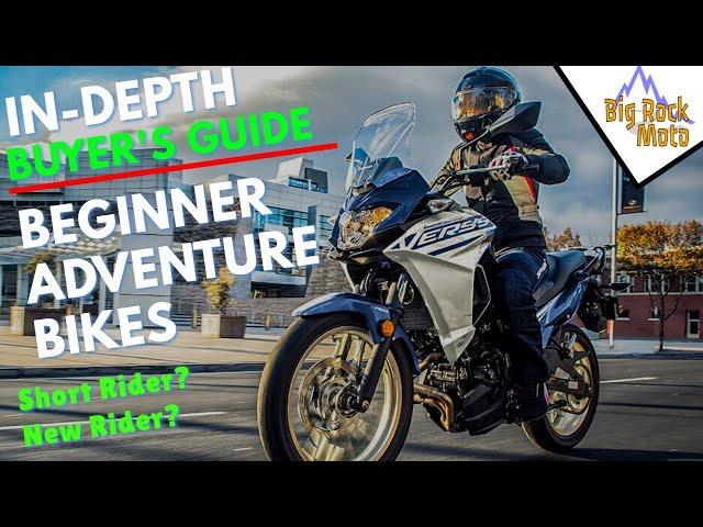 Best  BEGINNER  Adventure Motorcycles for 2022 