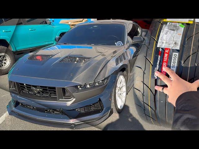 Testing Nitto NT555R2 On a 800+ Horse Power Mustang On a Dragy // Very Impressed