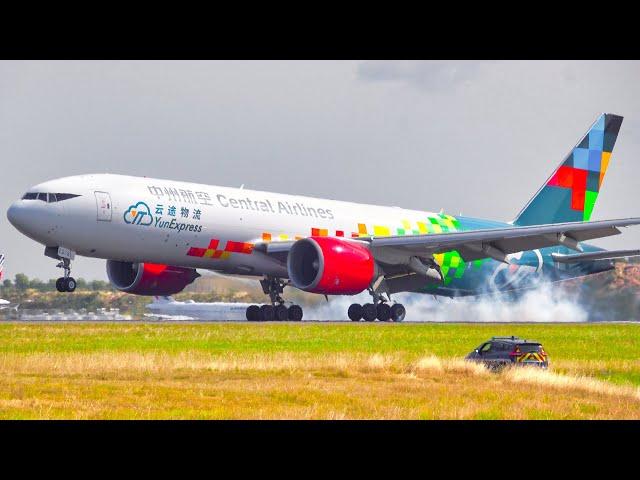 ️100 BIG PLANE TAKEOFFS & LANDINGS at PARIS CDG | 4K | Plane Spotting at Paris Charles de Gaulle